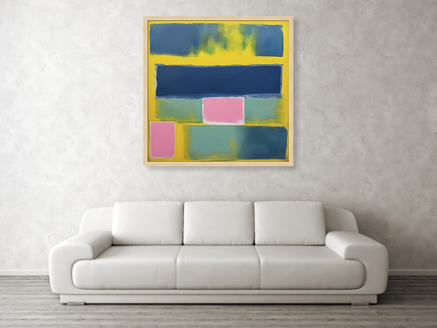 Bild 1 von Abstrakt Farbfehlmalerei 01  - Team W 32 by Moritz Opal