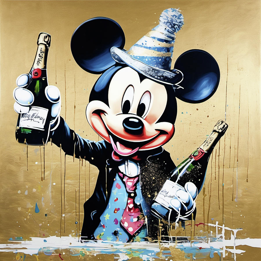 Bild 1 von Gold Edition - Happy New Year Mickey by Felix von Altersheim
