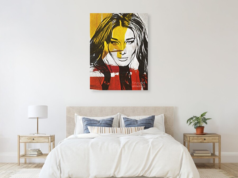 Bild 1 von Motiv Carla Bruni Abstrakt Game Urban by Felix von Altersheim