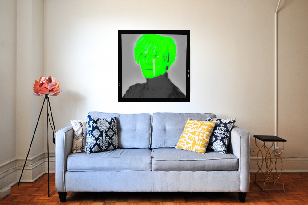 Bild 1 von Motiv Andy Warhol  Neon Green Ultra HD by Felix von Altersheim