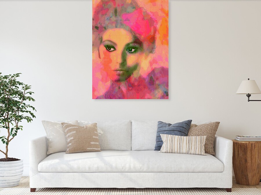 Bild 1 von Motiv Sophia Loren Apricot Wave by Felix von Altersheim