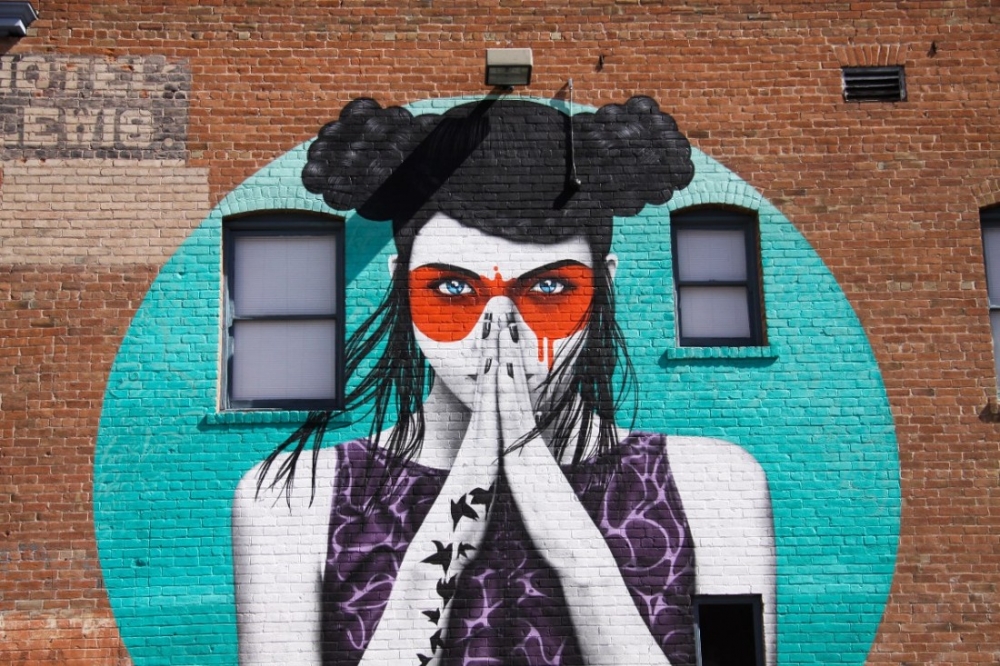 Bild 1 von Mystery Girl Street Art 022 - Dokumentation - Fotografie by Paffy