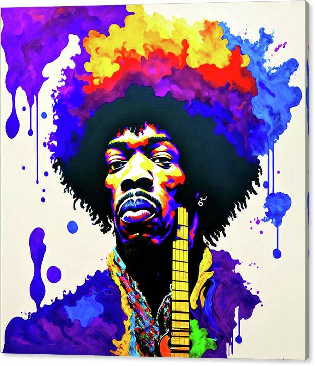 Bild 1 von Hommage an Jimi - Psychedelic - 70s Style by Felix von Altersheim