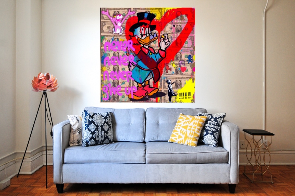 Bild 1 von Motiv Dagobert Never give up Part 3 by Felix von Altersheim