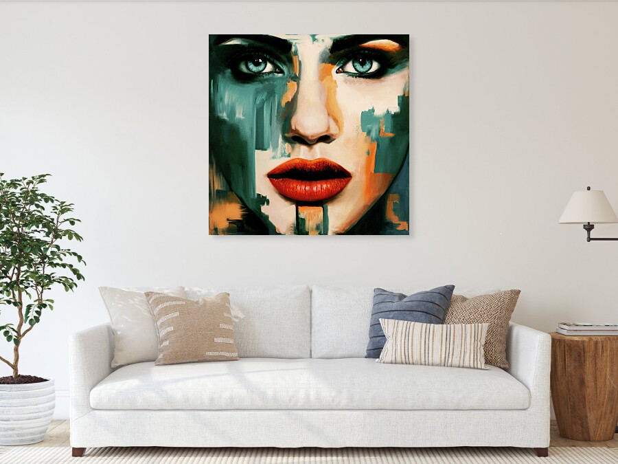 Bild 1 von Female Serie - Just Face Green Serie by Felix von Altersheim