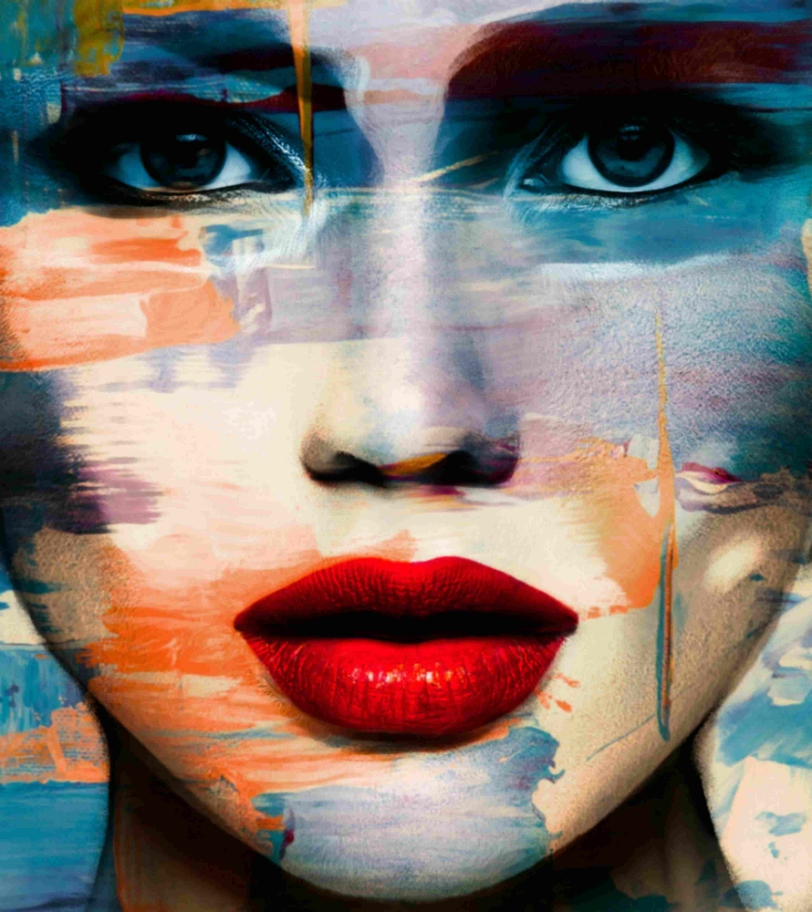 Bild 1 von Serie Just Face 101 Abstrakt Game View by Felix von Altersheim