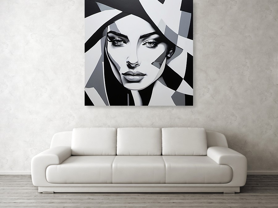 Bild 1 von Modern Art Female - Schwarz/Weiss 01 -  by Felix von Altersheim