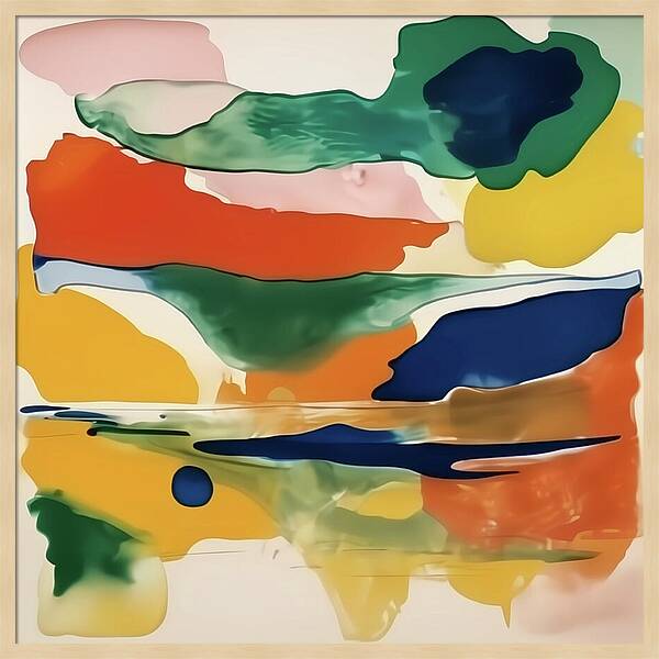 Bild 1 von Abstrakt Konzept Flecken Kunst 02 - Team W 32 by Moritz Opal