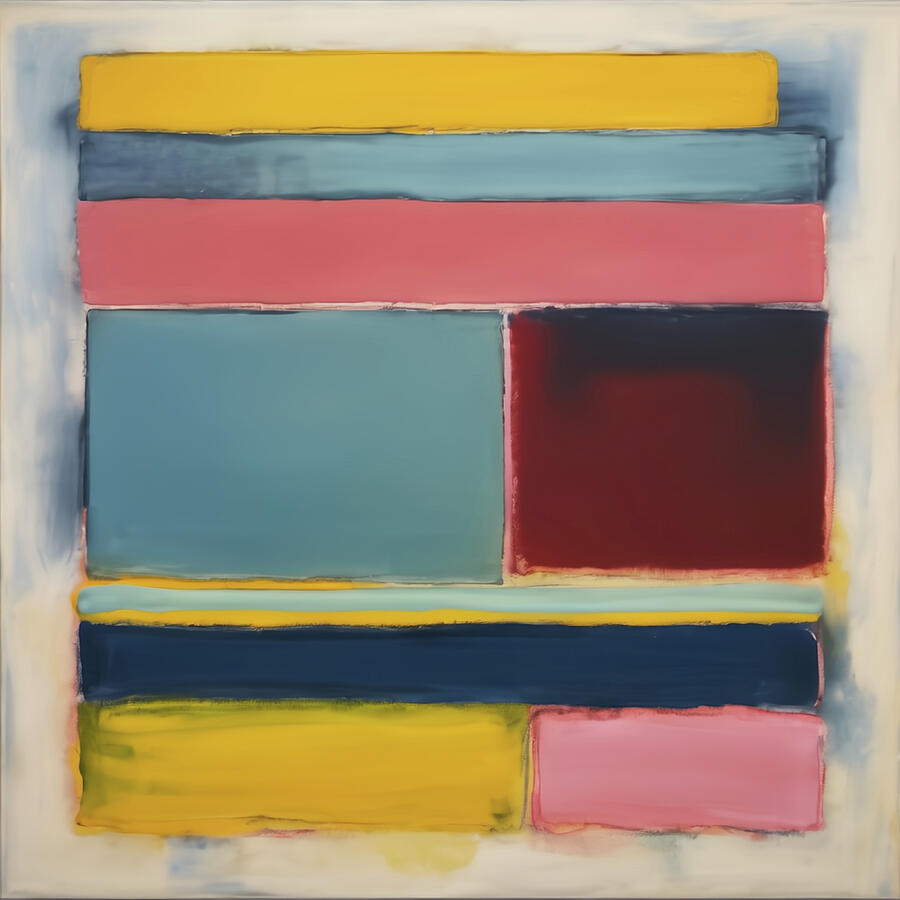 Bild 1 von Abstrakt Farbfehlmalerei 05 - Team W 32 by Moritz Opal