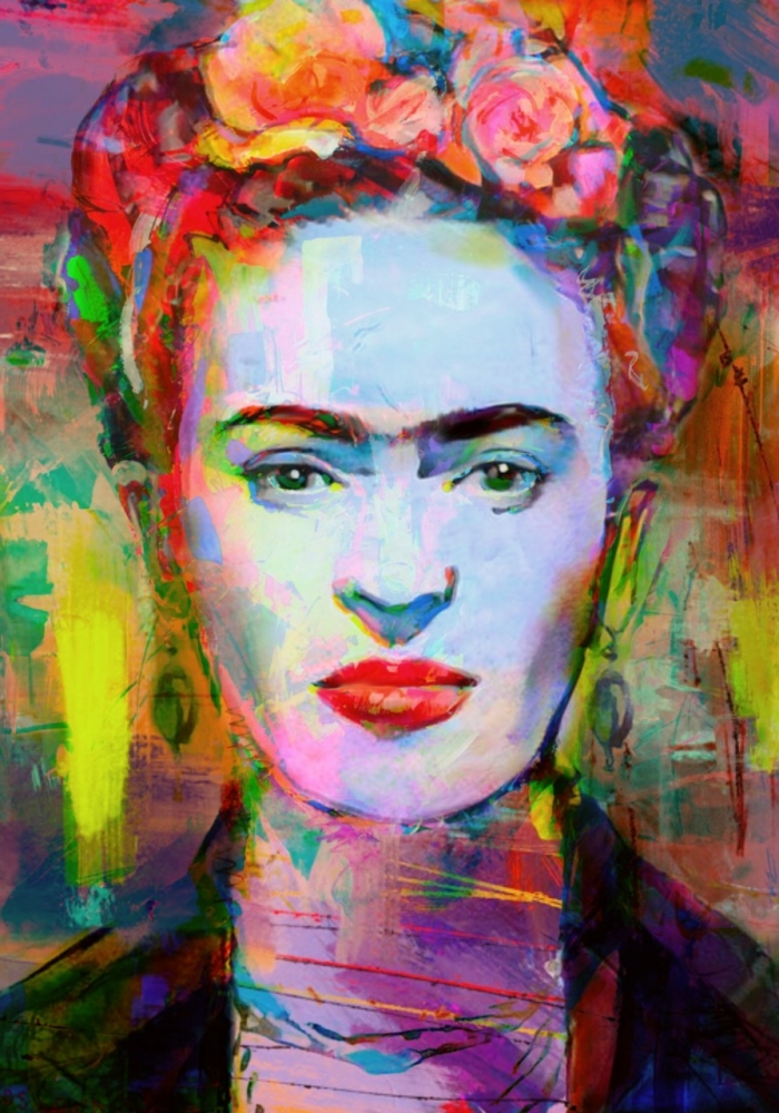Bild 1 von Motiv Frida Kahlo Summer Colors  by Felix von Altersheim