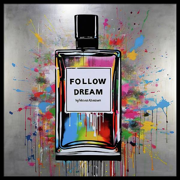 Bild 1 von Follow u dream - Pigmentdruck auf Silber Alu/gerahmt Auflage 10/10