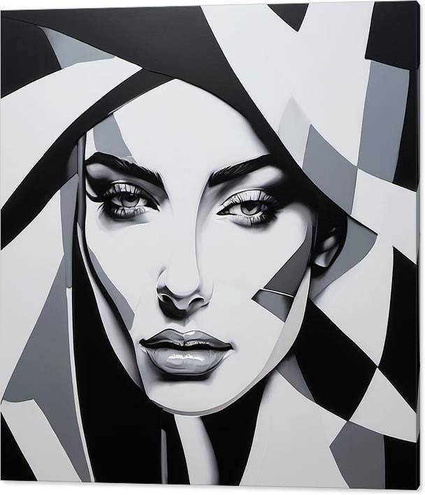 Bild 1 von Modern Art Female - Schwarz/Weiss 01 -  by Felix von Altersheim