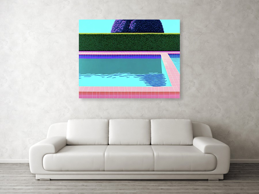 Bild 1 von Motiv Swimming Pool Bauhaus 03 by Felix von Altersheim