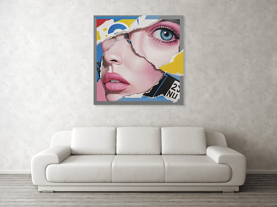 Bild 1 von Stylized Portrait with Torn Layers by Felix von Altersheim