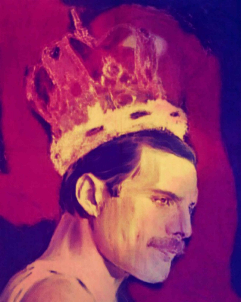 Bild 1 von Motiv Freddie Mercury the King Part 01  by Felix von Altersheim
