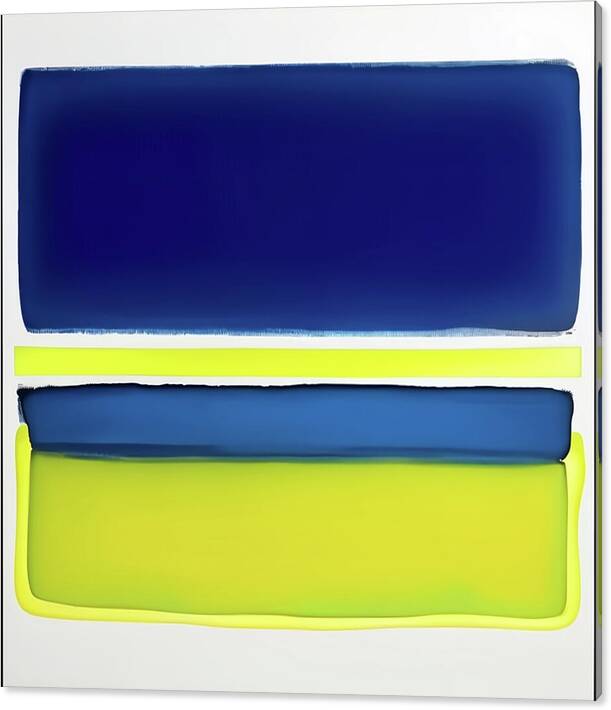 Bild 1 von Moderne Farbfeldmalerei Neon Farben M 104 by Team W 32