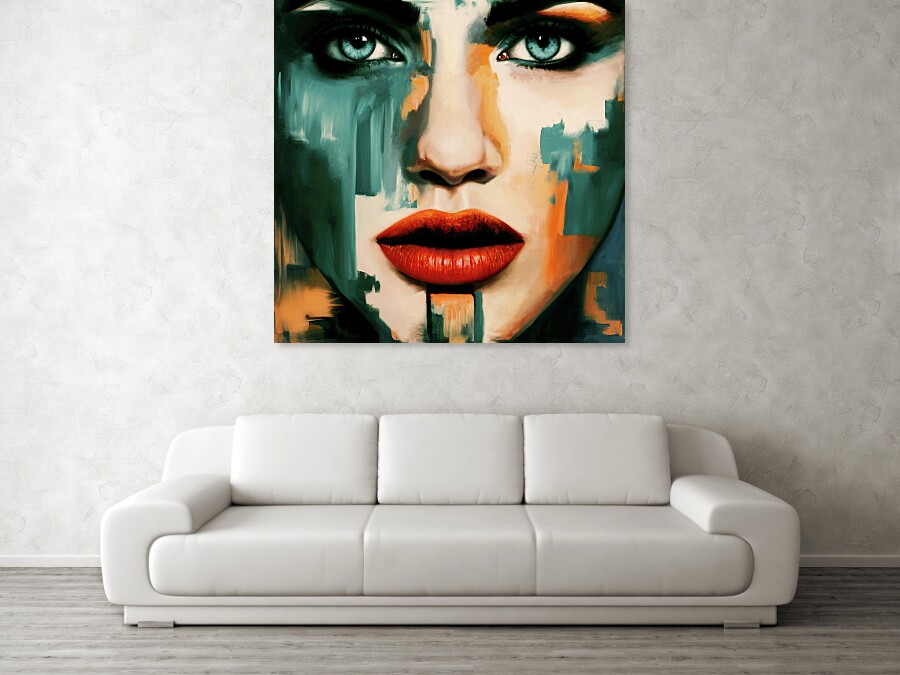 Bild 1 von Female Serie - Just Face Green Serie by Felix von Altersheim