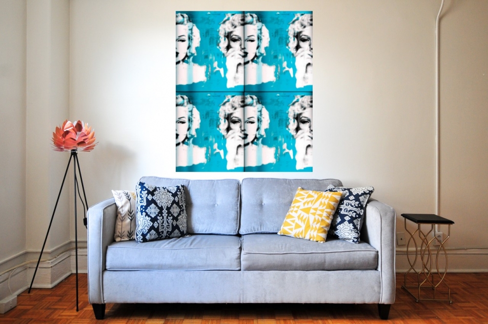 Bild 1 von Motiv Marilyn Monroe 3 D Blurred Game by Felix von Altersheim