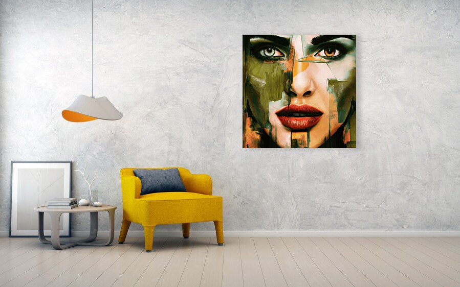 Bild 1 von Female Serie - Just Face Dirty Green Serie by Felix von Altersheim