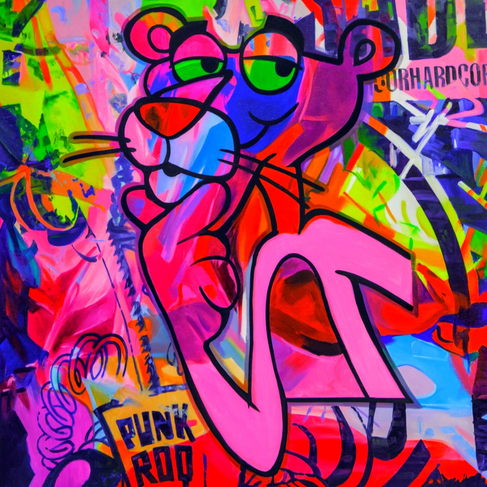 Bild 1 von Motiv Paulchen Panther Punk Rod - Ultra HD by Felix von Altersheim