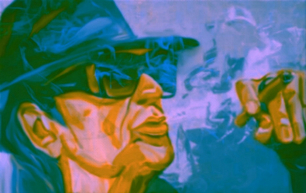 Bild 1 von Motiv Udo Lindenberg die coole Socke 02  by Felix von Altersheim