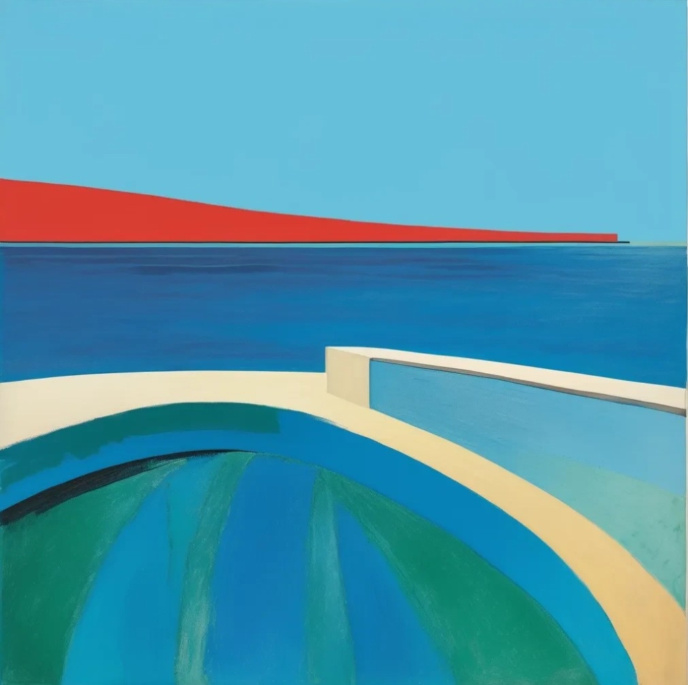 Bild 1 von Meer Pool Ausblick Minimalismus - Bauhaus Feb 08 by Team W 32