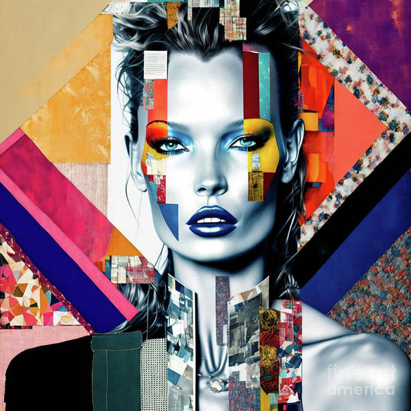 Bild 1 von Motiv Kate Moss - Urban Collage - by Felix von Altersheim