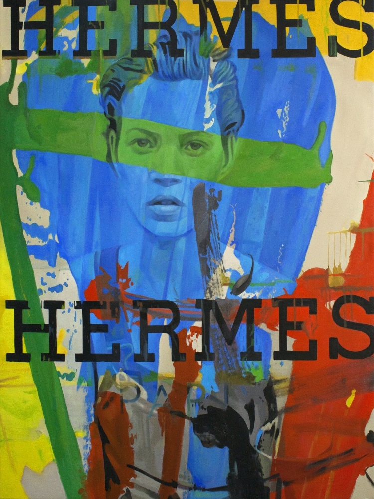 Bild 1 von Motiv Hermes Kate Moss - Plakativ Fashion - by Felix von Altersheim