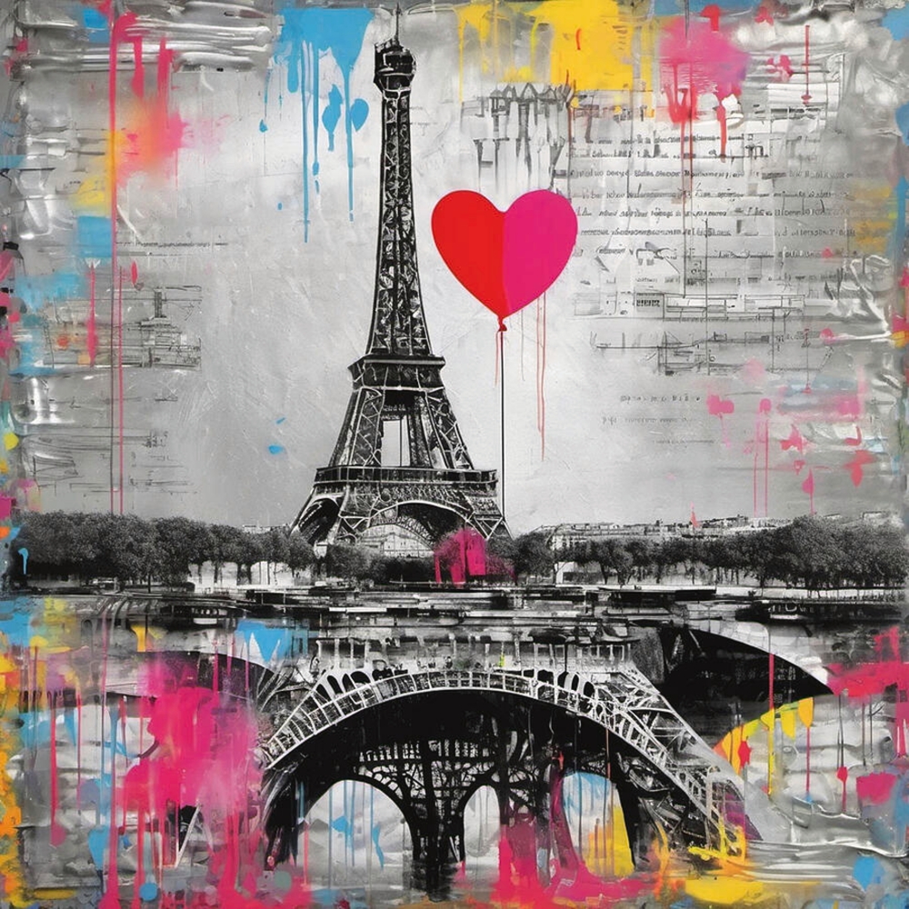Bild 1 von Love Story - Paris Eiffelturm Hommage  - Splash by Felix von Altersheim