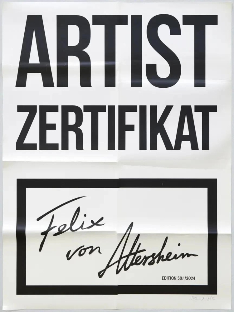 Bild 1 von Minimalismus Abstrakt einsamer winziger Elefant creme beige - Edition of 50