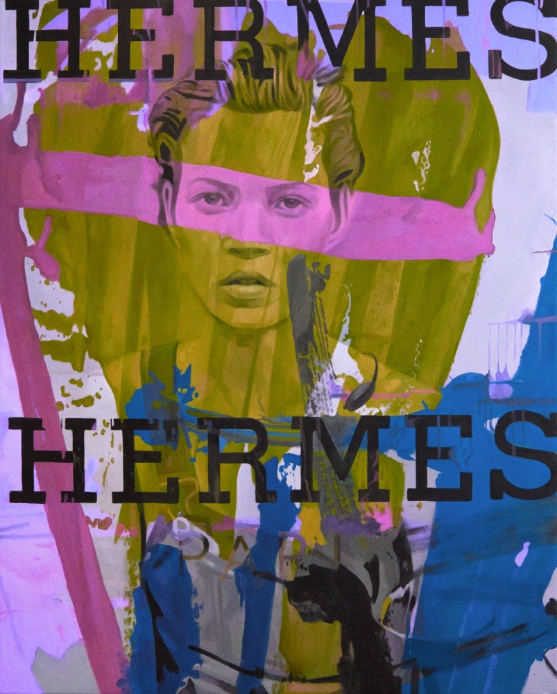 Bild 1 von Motiv Hermes Kate Moss - Plakativ Fashion  by Felix von Altersheim