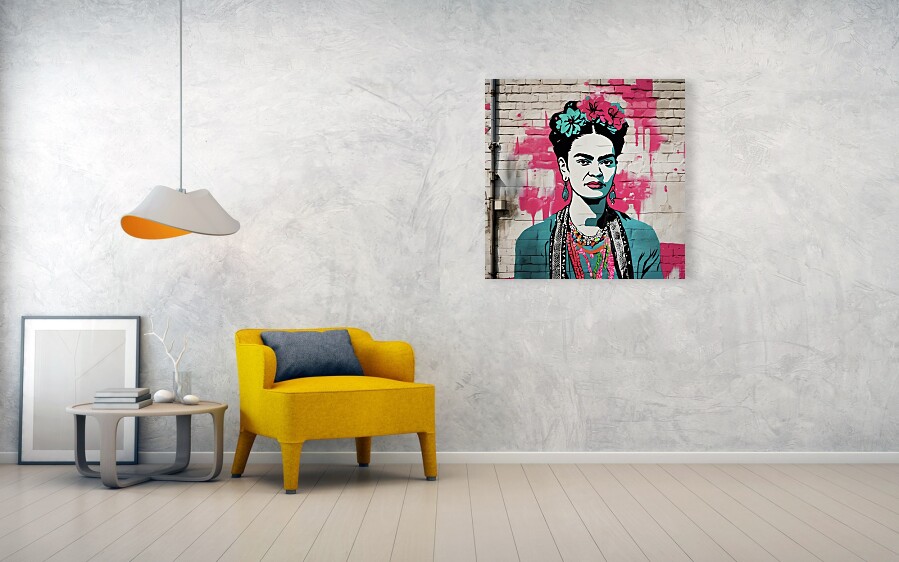 Bild 1 von Hommage an Frida Kahlo Street Art 02 -  Fotografie by Paffy