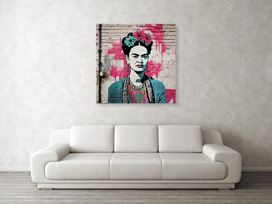 Bild 1 von Hommage an Frida Kahlo Street Art 02 -  Fotografie by Paffy