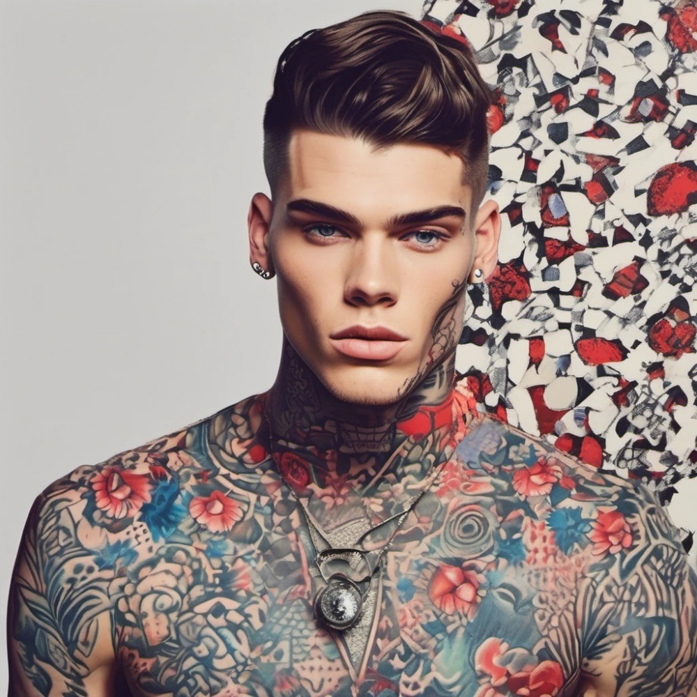 Bild 1 von Hommage Berghain Berlin Boys  Nr. 89 - Tattoos  by Team W 32