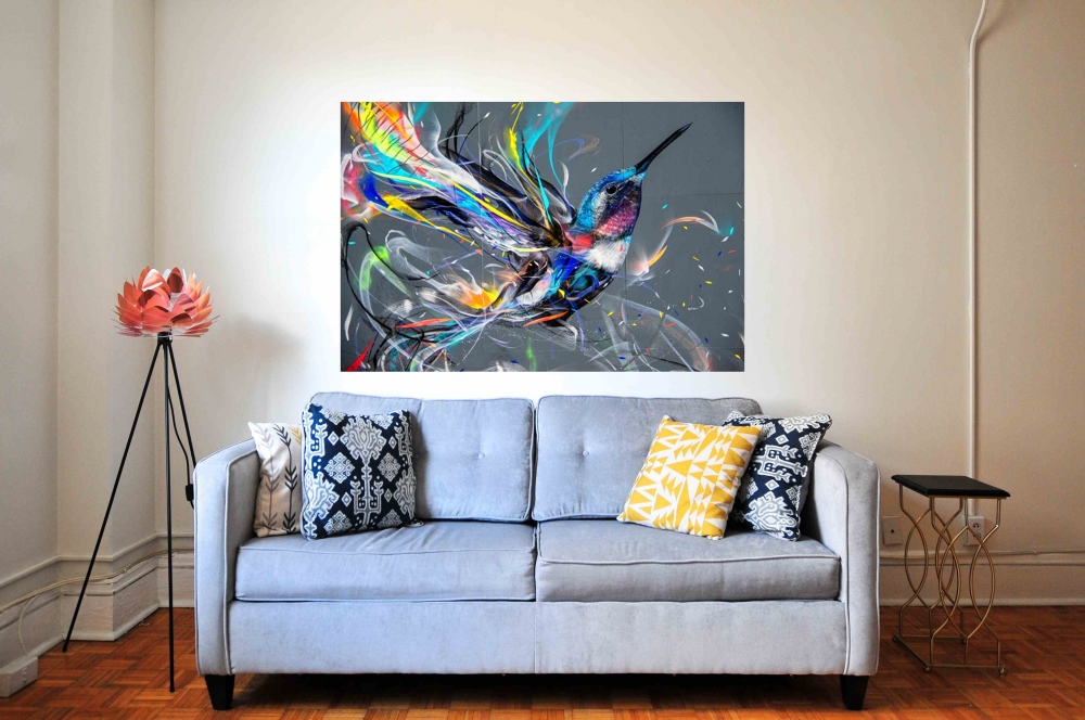 Bild 1 von Fly Kolibri Street Art 015 - Dokumentation - Fotografie by Paffy