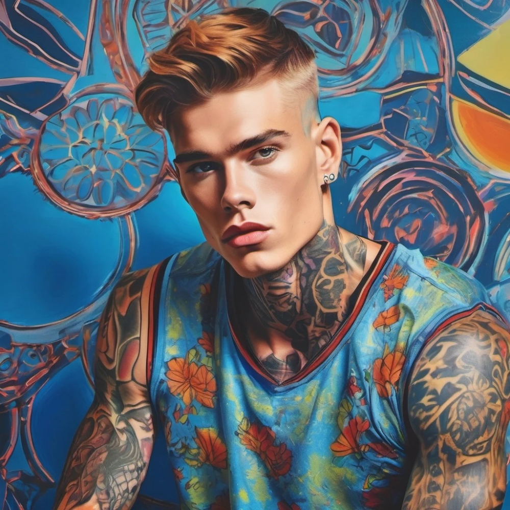 Bild 1 von Hommage Berghain Berlin Boys  Nr. 101 - Tattoos  by Team W 32