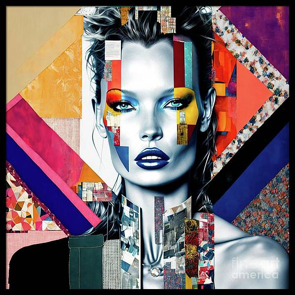Bild 1 von Motiv Kate Moss - Urban Collage - by Felix von Altersheim