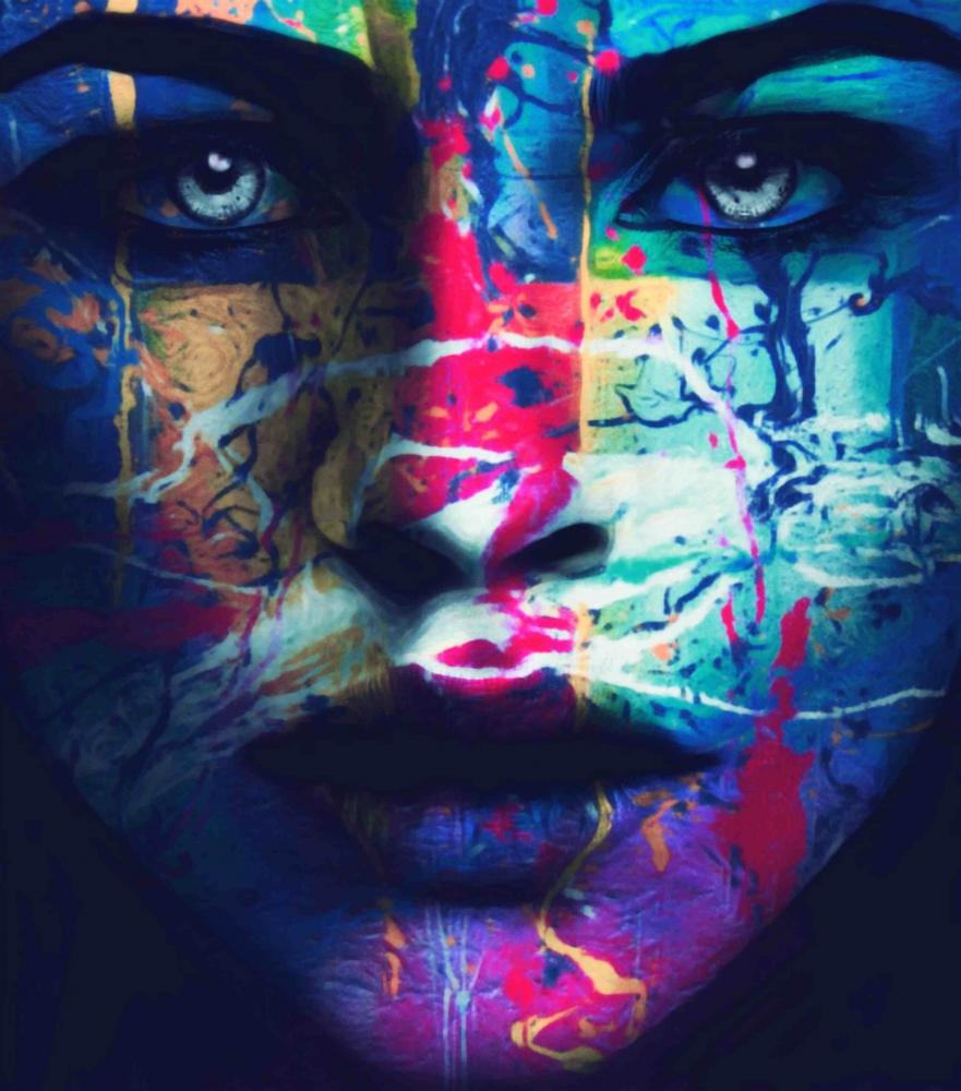 Bild 1 von Serie Just Face 209 Blau 3 D View by Felix von Altersheim