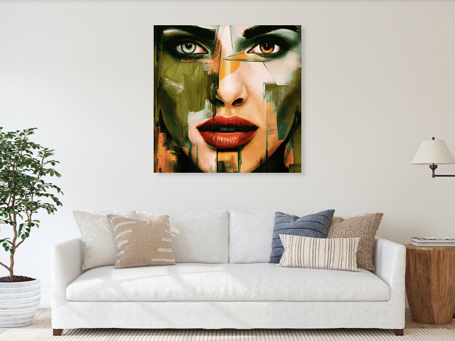 Bild 1 von Female Serie - Just Face Dirty Green Serie by Felix von Altersheim