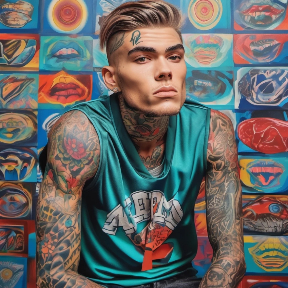 Bild 1 von Hommage Berghain Berlin Boys  Nr. 96 - Tattoos  by Team W 32