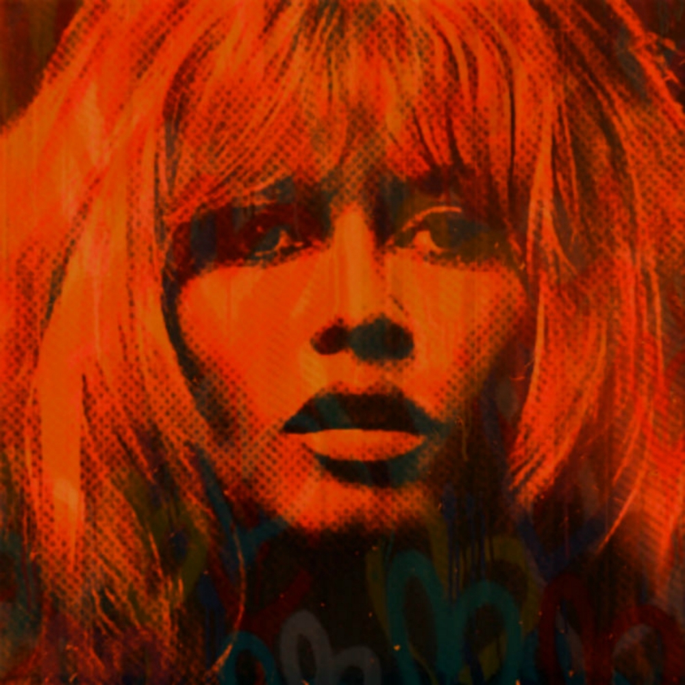 Bild 1 von Motiv Brigitte Bardot- Orange Love Pop Art by Felix von Altersheim