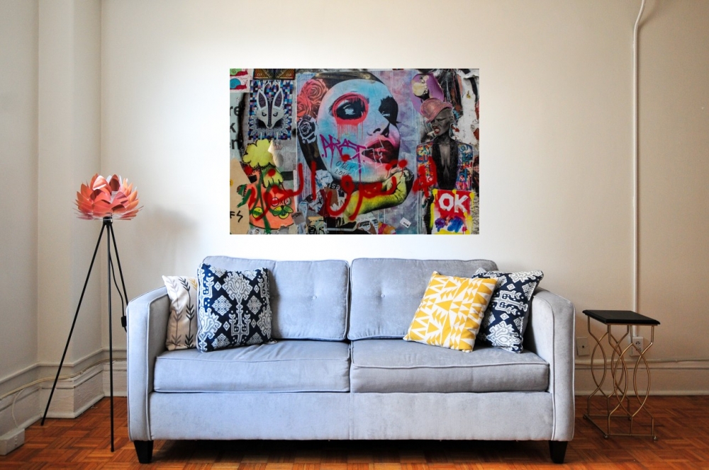 Bild 1 von Collage - Women Street Art 018 - Dokumentation - Fotografie by Paffy