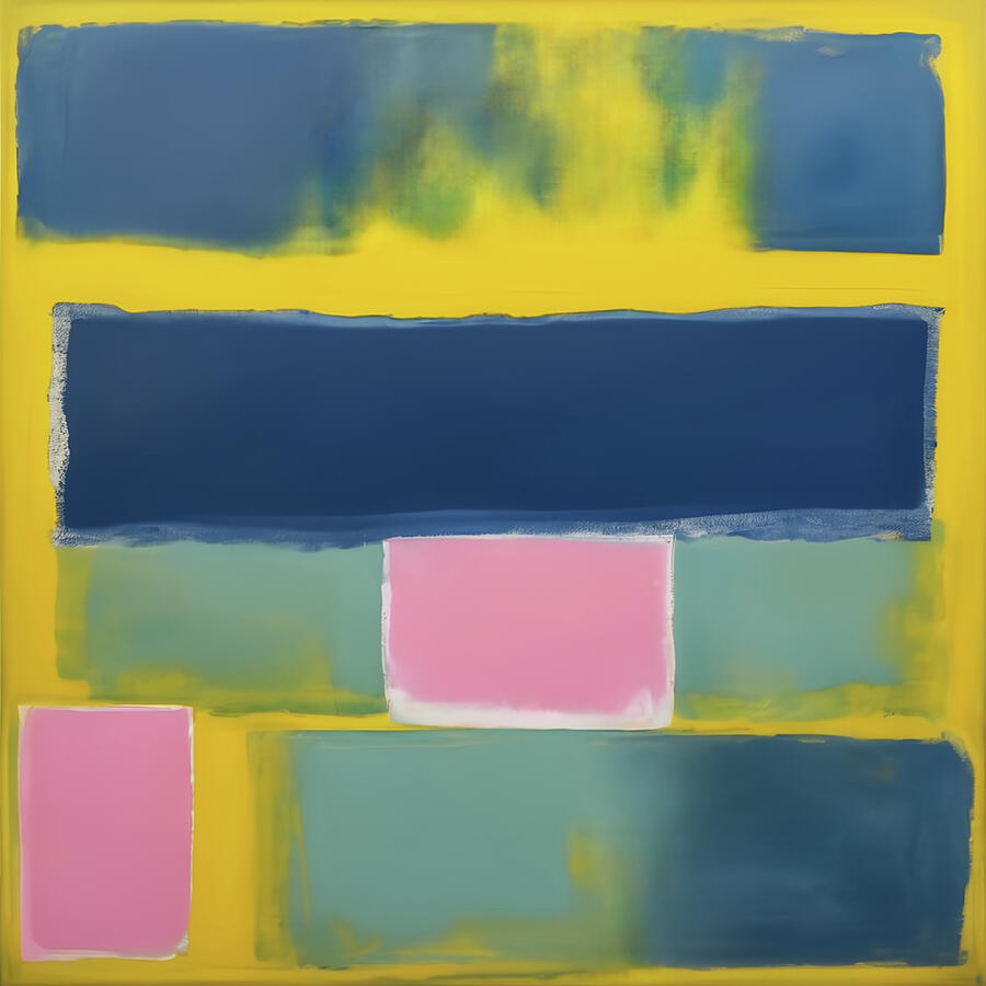 Bild 1 von Abstrakt Farbfehlmalerei 01  - Team W 32 by Moritz Opal