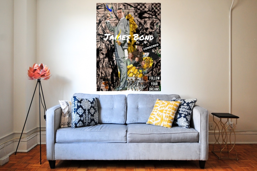 Bild 1 von Motiv James Bond - Splash - Goldfinger by Felix von Altersheim