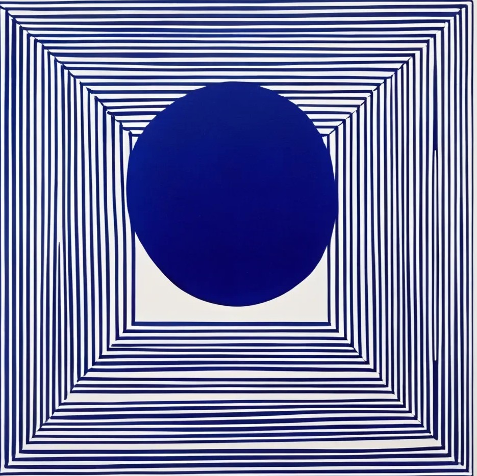 Bild 1 von Bauhaus Abstrakt M 78 - 60x60 cm Besonderheit: 5 cm dicker Galeriekeilrahm