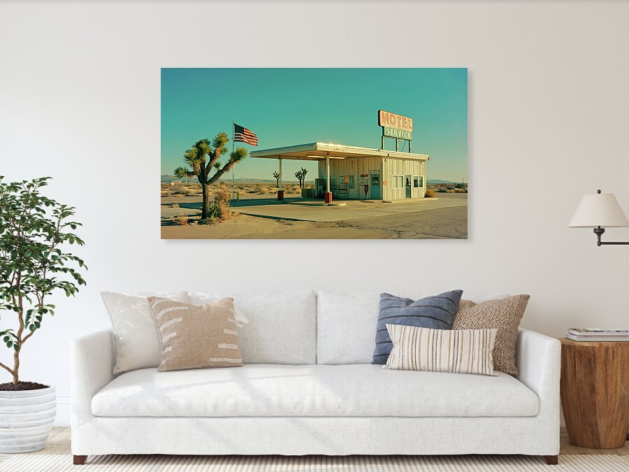 Bild 1 von Fotografie Verlassener Ort California Motel 01 by Paul Janzer