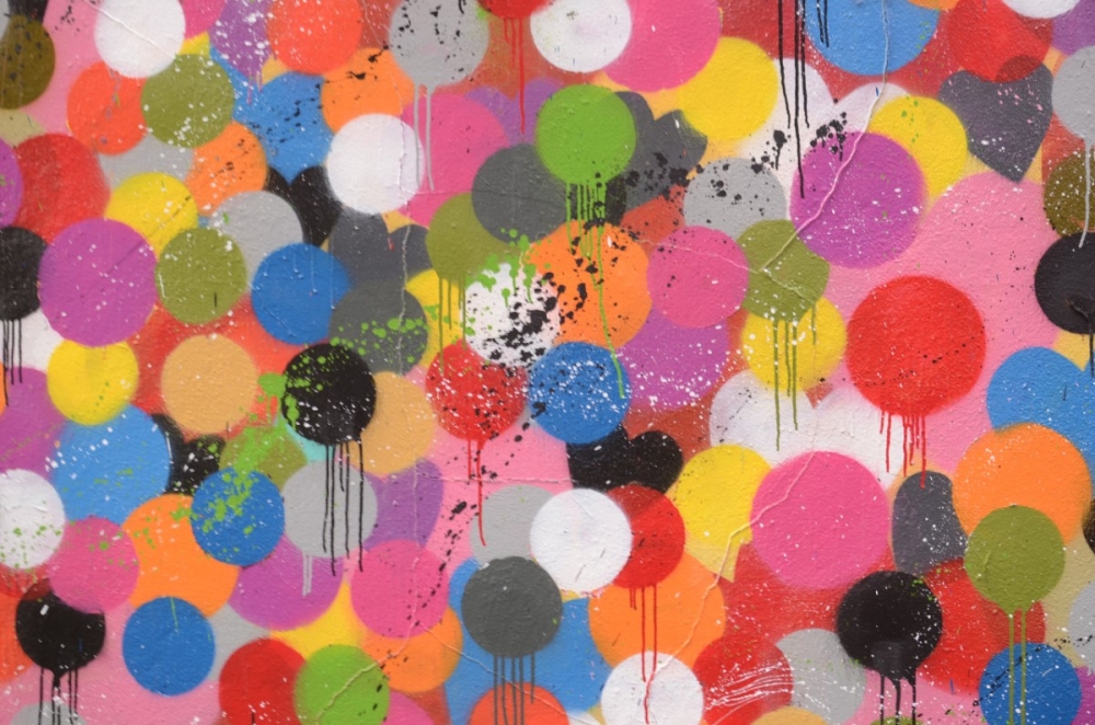 Bild 1 von Rainbow Points Street Art 034 - Dokumentation - Fotografie by Paffy