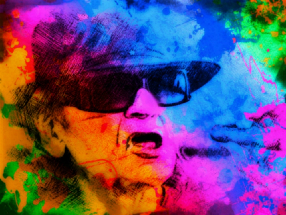 Bild 1 von Motiv Udo Lindenberg die coole Socke 01 by Felix von Altersheim