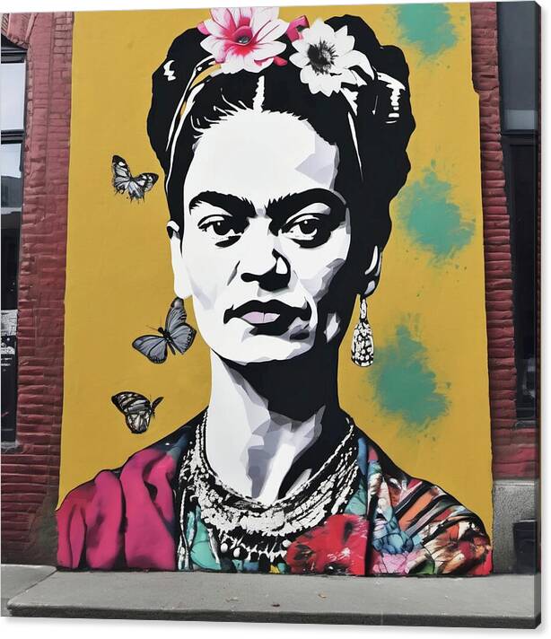 Bild 1 von Hommage an Frida Kahlo Street Art 01 -  Fotografie by Paffy