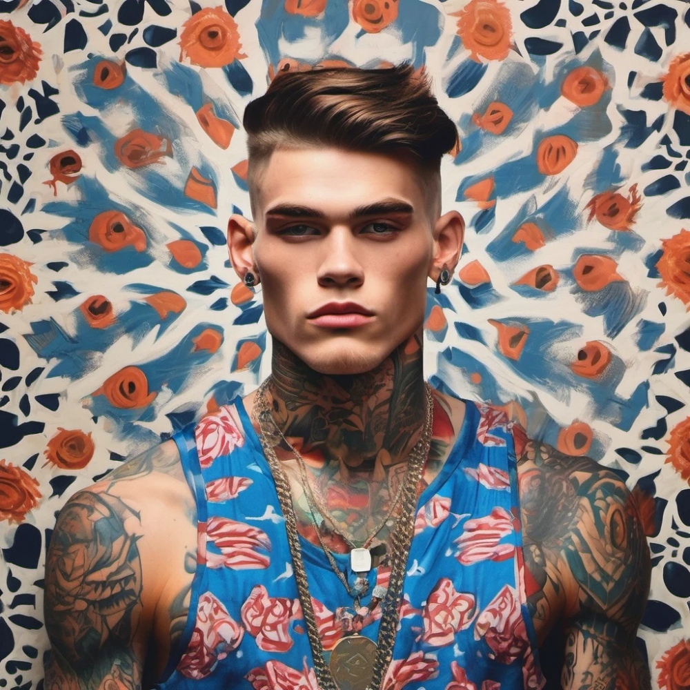 Bild 1 von Hommage Berghain Berlin Boys  Nr. 109 - Tattoos  by Team W 32